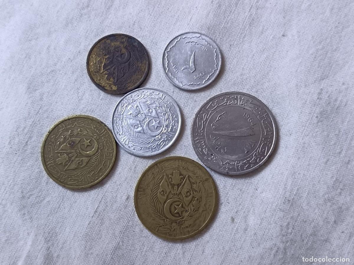 Monedas antiguas de &Aacute;frica: LE21, Lote de Antiguas Monedas Extranjeras, Egipto (serie), varios a&ntilde;os