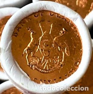 Alte M&uuml;nzen aus Afrika: Uganda &ndash; 1 Chel&iacute;n 1987, UNC &ndash; Lote 2537
