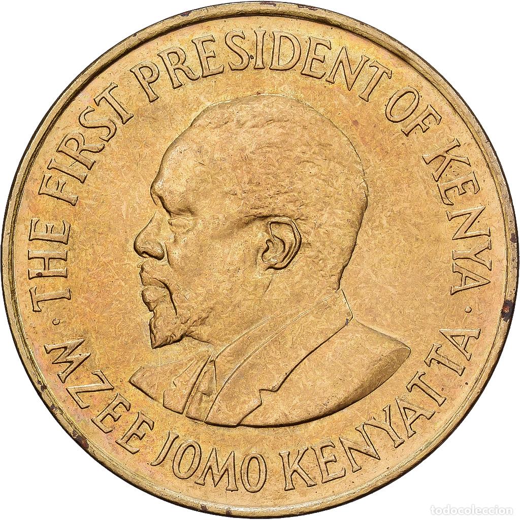 Monedas antiguas de &Aacute;frica: [#1513514] Kenia, 5 Cents, 1978, British Royal Mint, N&iacute;quel - lat&oacute;n, BC+, KM:10