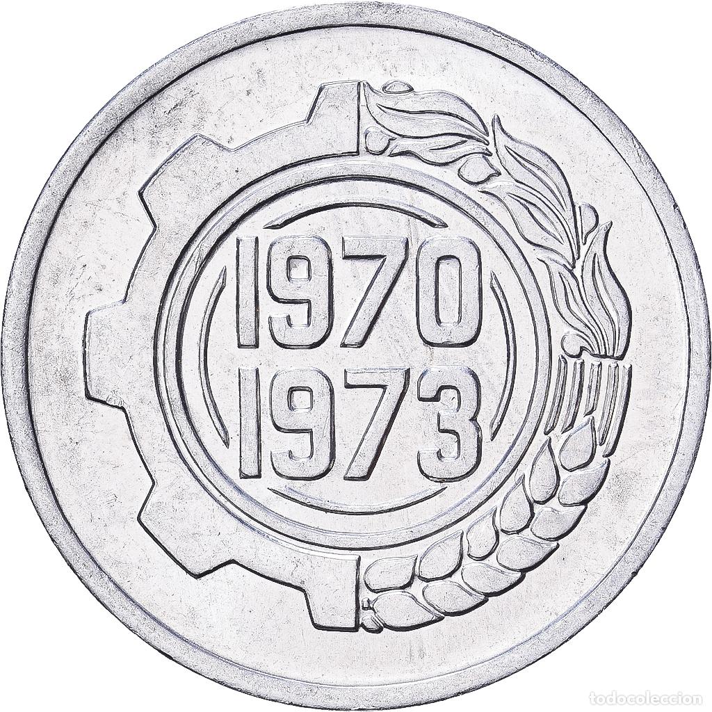 Monedas antiguas de &Aacute;frica: [#1513570] Algeria, 5 Centimes, 1973, Paris, Aluminio, EBC, KM:101