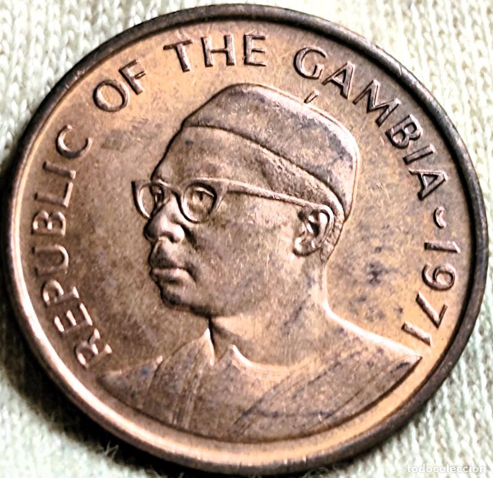 Monedas antiguas de &Aacute;frica: Gambia &ndash; 5 Bututs 1971 &ndash; Sin Circular (SC) &ndash; Lote 2605