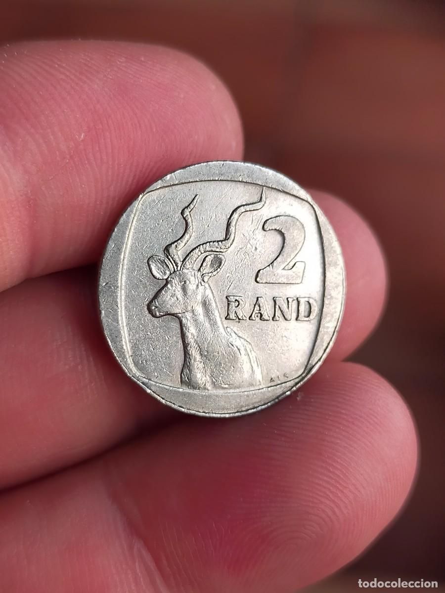 Monedas antiguas de &Aacute;frica: MONEDA DE 2 DOS RAND SUDAFRICA SUID AFRIKA 1989 MUY BUENA CONSERVACION