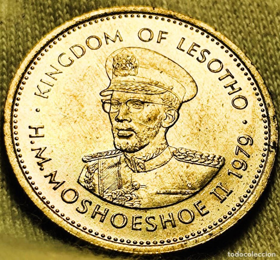 Monedas antiguas de &Aacute;frica: Lesotho &ndash; 5 Lisente 1979 &ndash; Sin Circular (SC) &ndash; Lote 2664