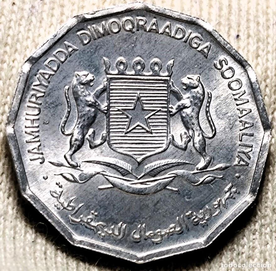 Monedas antiguas de &Aacute;frica: Somalia 5 senti 1976 &ndash; Sin Circular (SC) &ndash; Lote 2677
