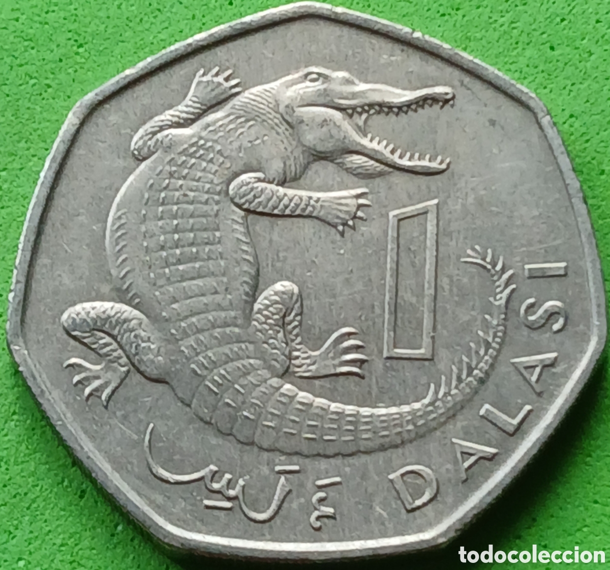 Monedas antiguas de &Aacute;frica: Gambia 1 dalasi 1998 km#59