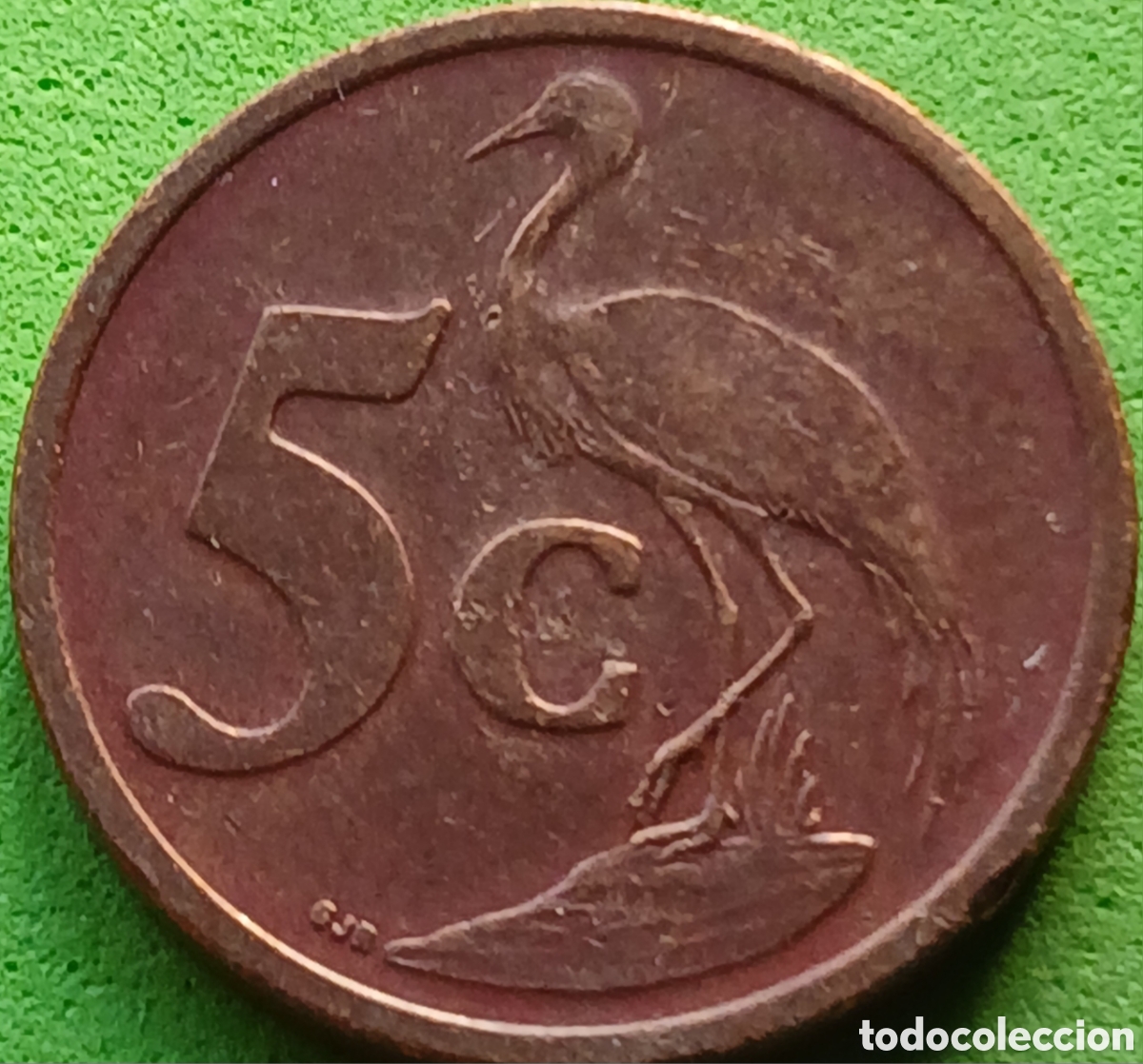 Monedas antiguas de &Aacute;frica: Afrika Dzonga 5 cents 2001 km#223