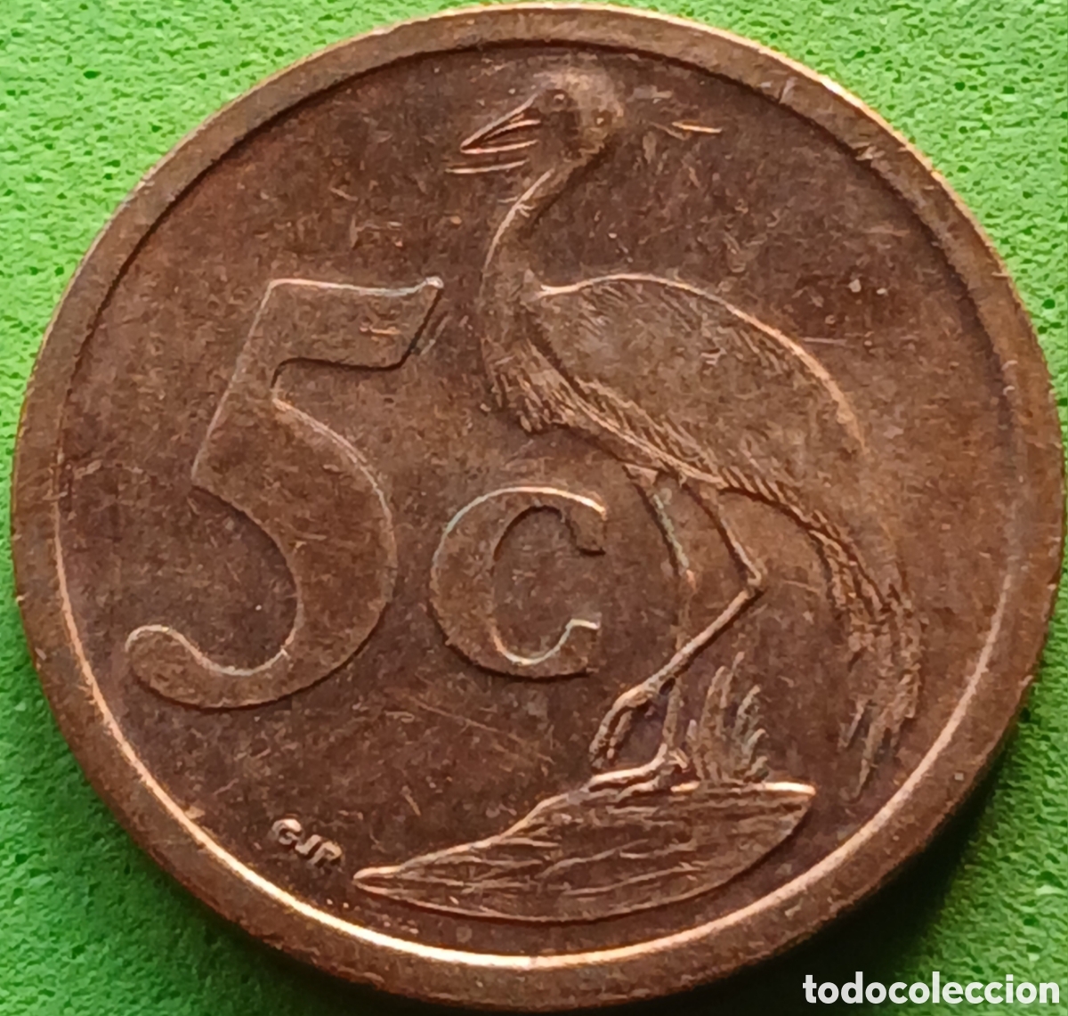 Monedas antiguas de &Aacute;frica: Suid &Aacute;frika 5 cents 2007 km#340