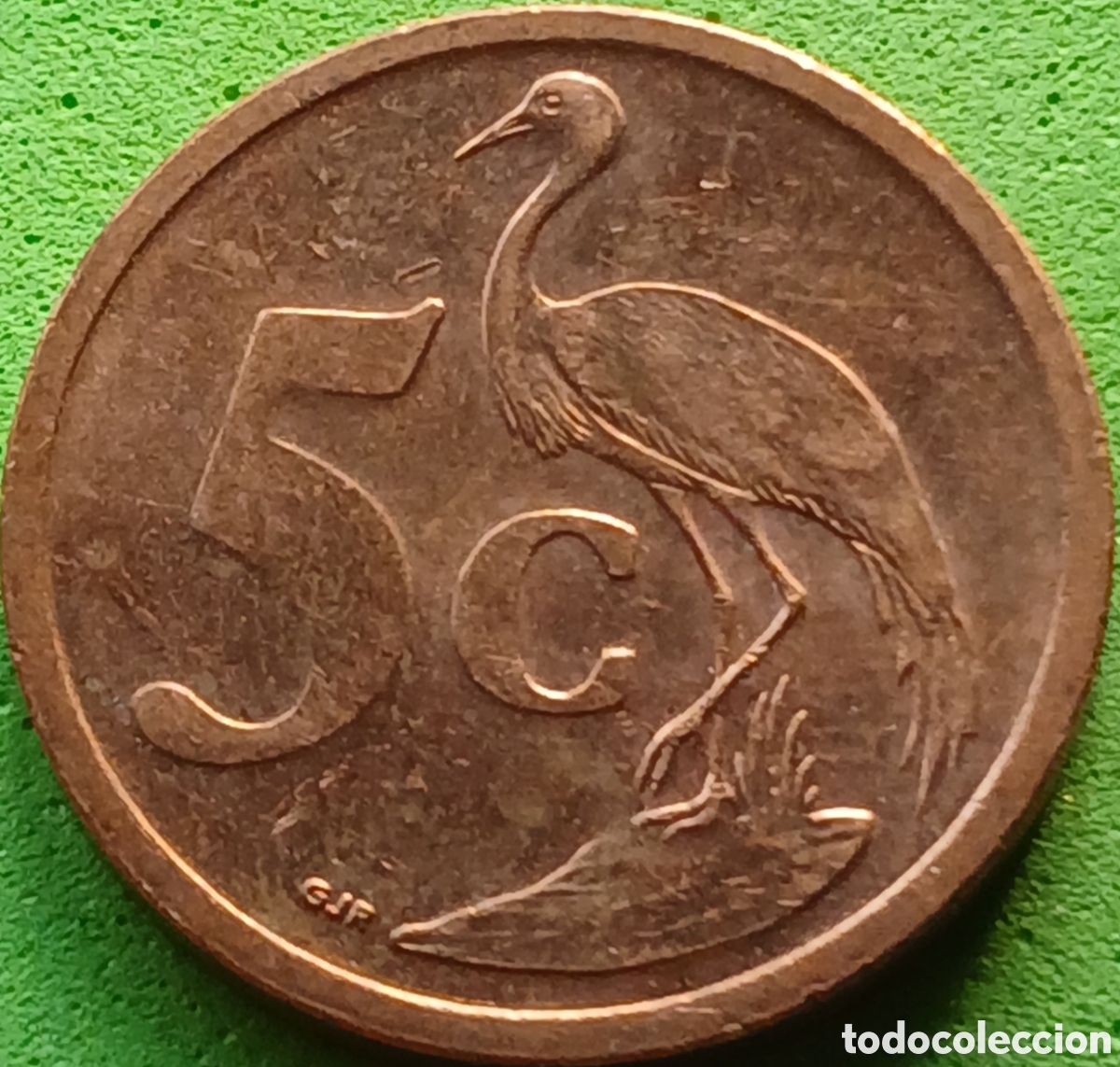Monedas antiguas de &Aacute;frica: Isewula &Aacute;frika 5 cents 2010 km#493