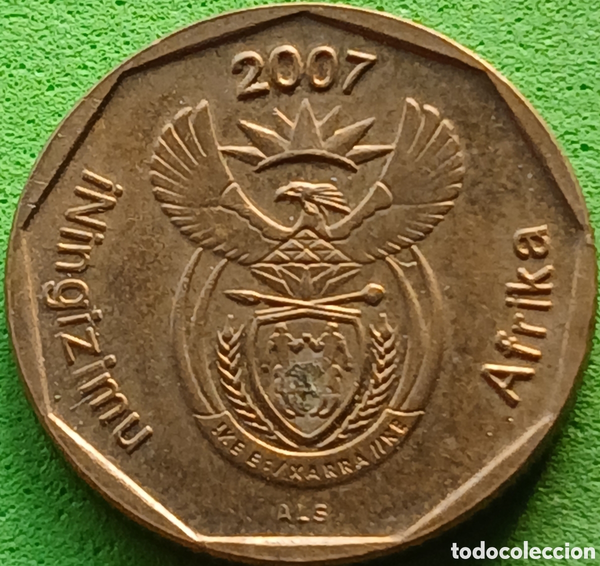 Monedas antiguas de &Aacute;frica: Iningizimu &Aacute;frika 20 cents 2007 km#342