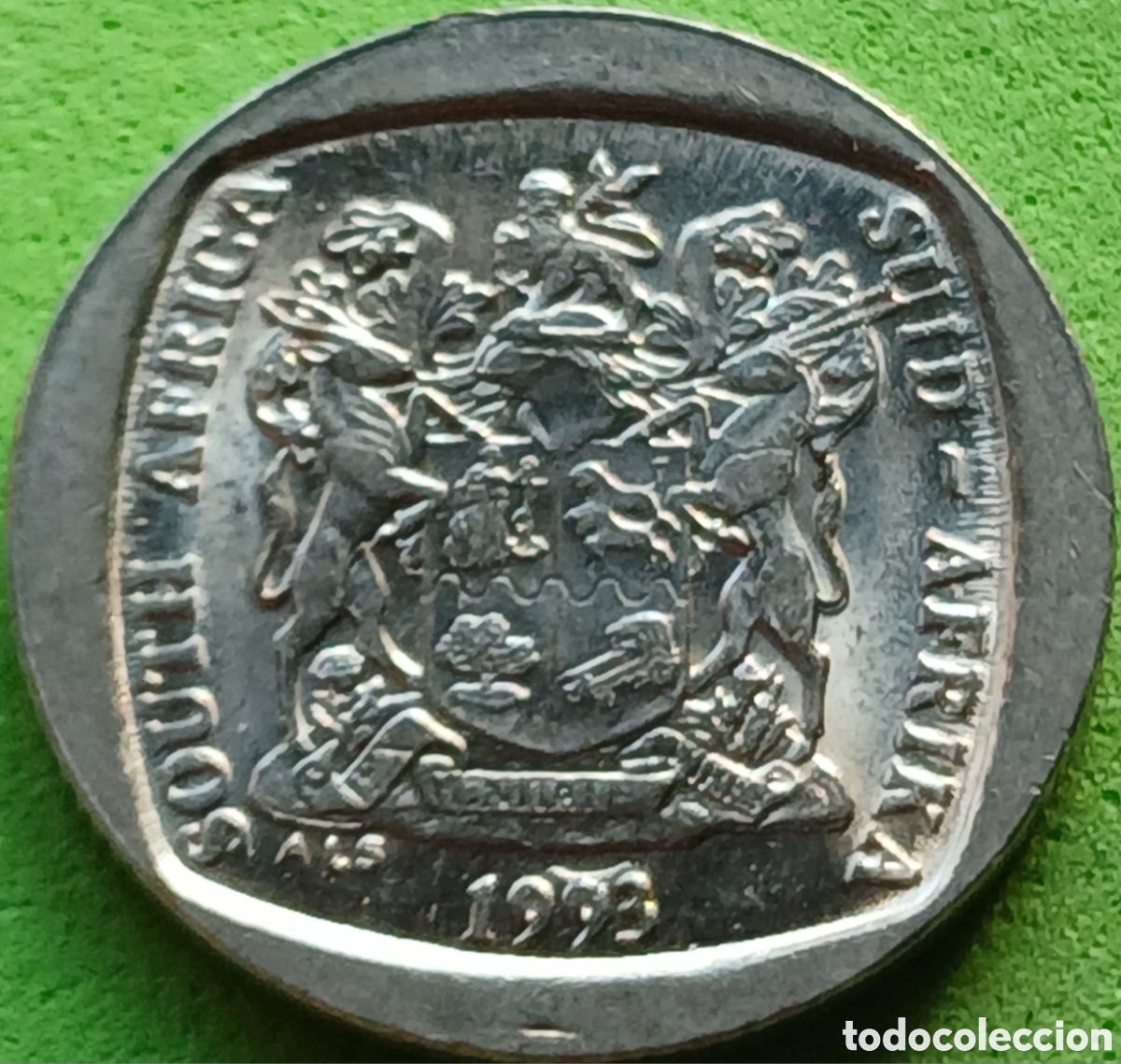 Monedas antiguas de &Aacute;frica: South &Aacute;frica 1 rand 1993 km#138