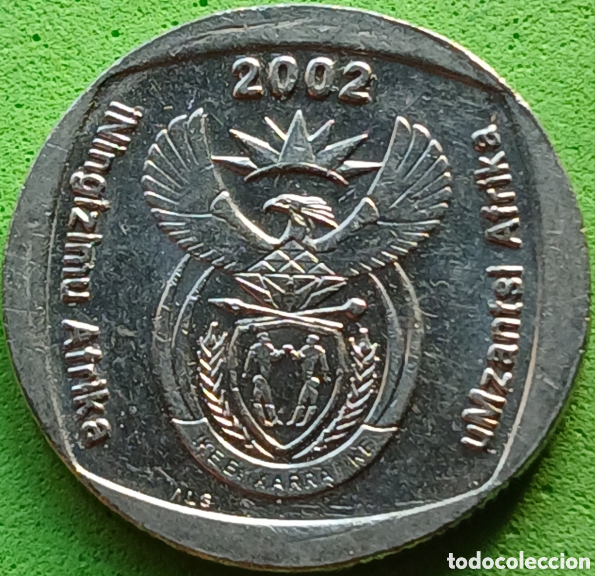 Monedas antiguas de &Aacute;frica: Iningizimu &Aacute;frika 2 rand 2002 km#273