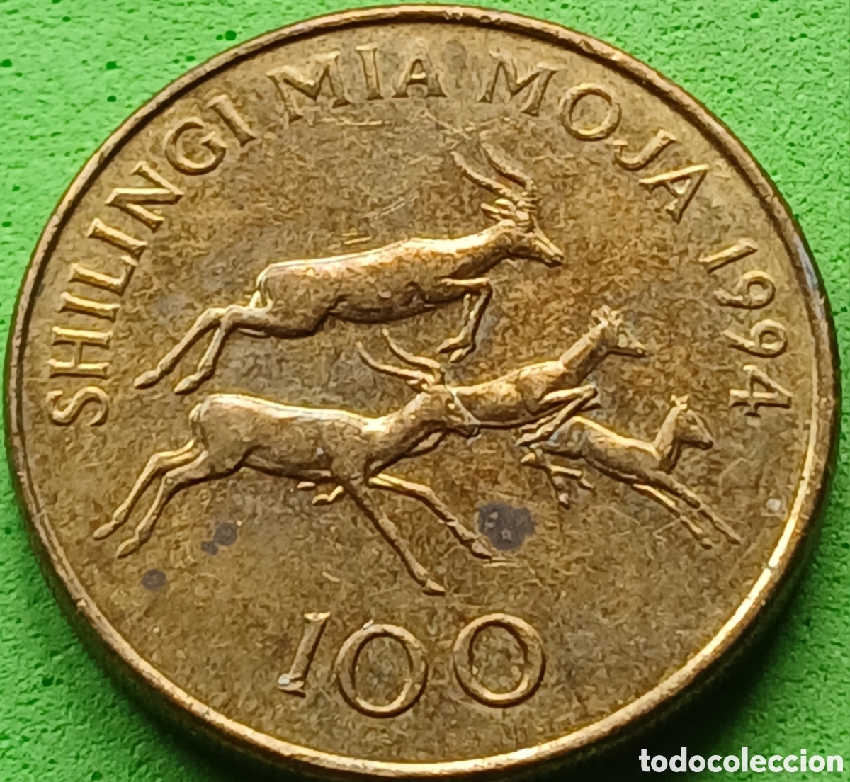 Monedas antiguas de &Aacute;frica: Tanzania 100 shilingi 1994 km#32