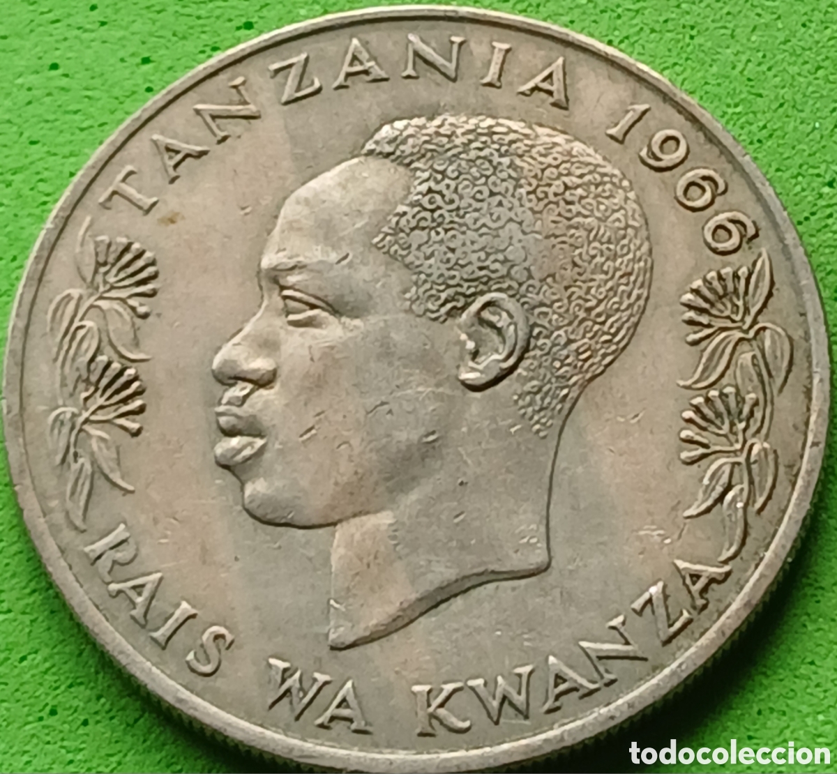 Monedas antiguas de &Aacute;frica: Tanzania 1 shilingi 1966 km#4