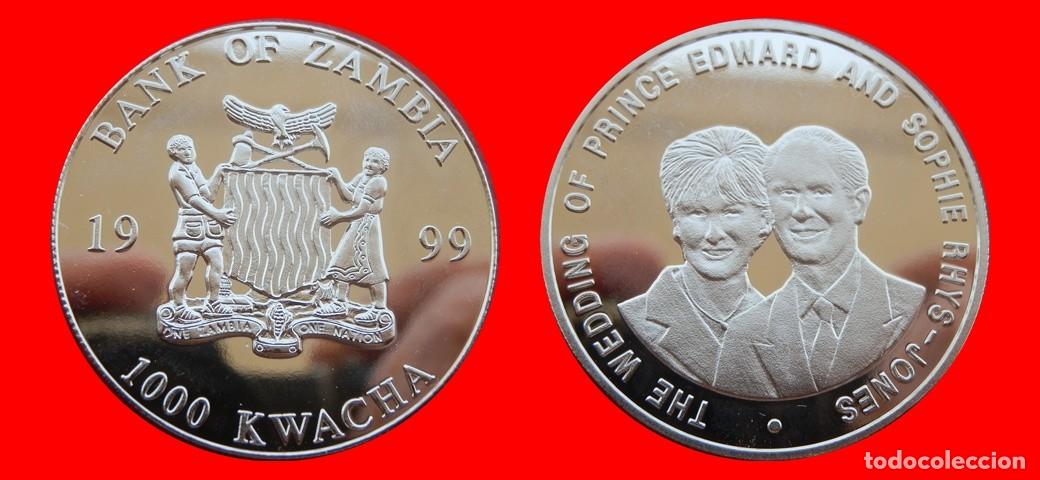 Monedas antiguas de &Aacute;frica: 1000 KWACHA 1999 SIN CIRCULAR ZAMBIA-9206SC