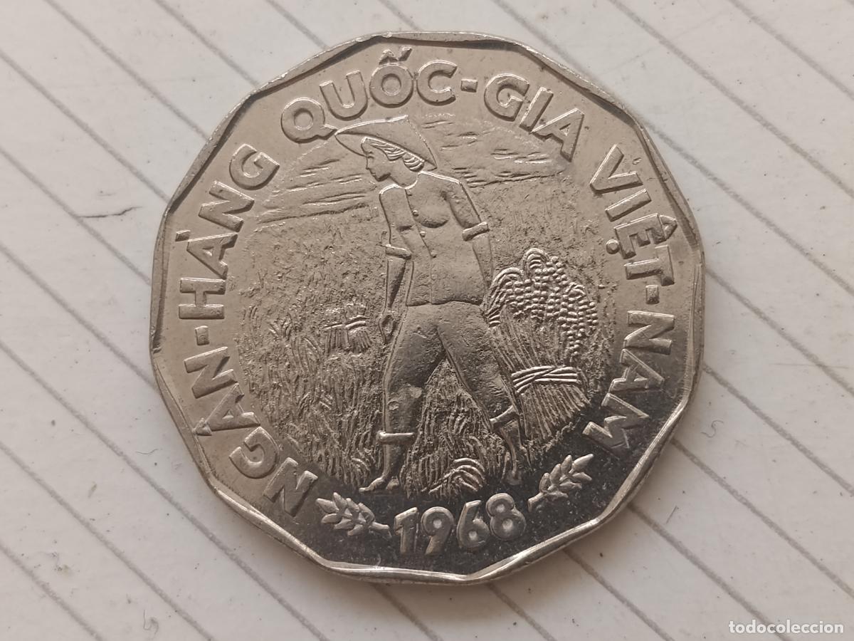 Monedas antiguas de &Aacute;frica: VIETNAM DEL SUR - 20 DONG - 1968 -