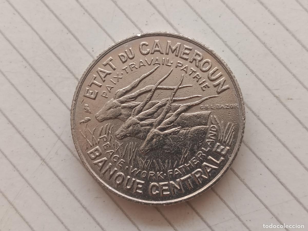 Monedas antiguas de &Aacute;frica: 100 Francs 1968 (Camer&uacute;n)
