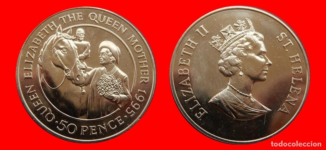 Monedas antiguas de &Aacute;frica: 50 PENIQUES PENCE 1995 SIN CIRCULAR SANTA HELENA-9266SC