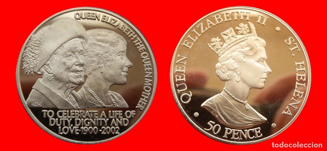 Monedas antiguas de &Aacute;frica: 50 PENIQUES PENCE 2002 SIN CIRCULAR SANTA HELENA-9269SC