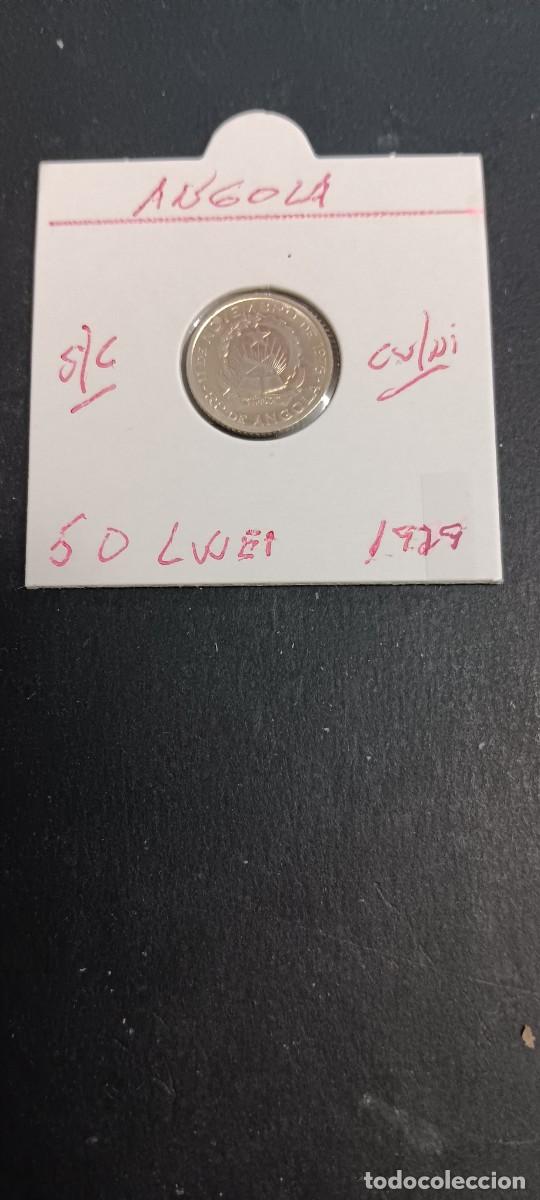 Monedas antiguas de &Aacute;frica: ANGOLA 50 LWEI 1975 S/C KM=90 (CUPRONIQUEL)