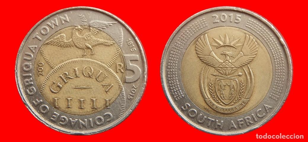 Monedas antiguas de &Aacute;frica: 5 RAND 2015 SUDAFRICA-152738