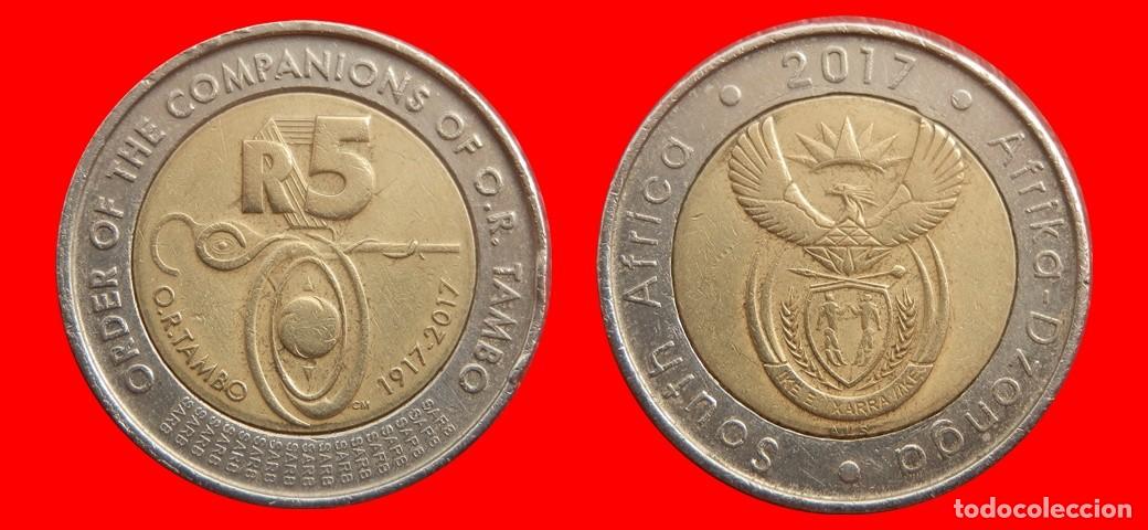 Monedas antiguas de &Aacute;frica: 5 RAND 2017 SUDAFRICA-152739