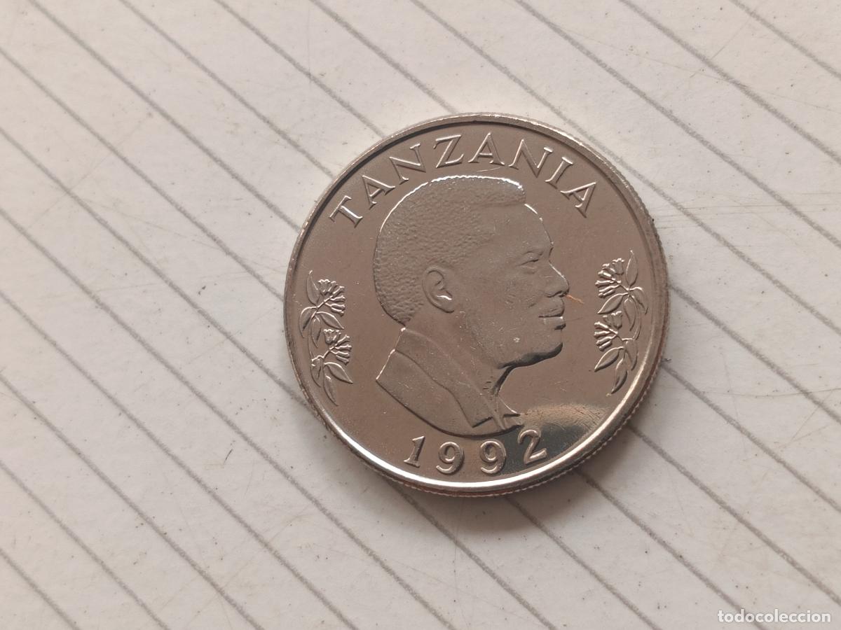 Monedas antiguas de &Aacute;frica: 1 SHILLNGI DE TANZANIA 1992