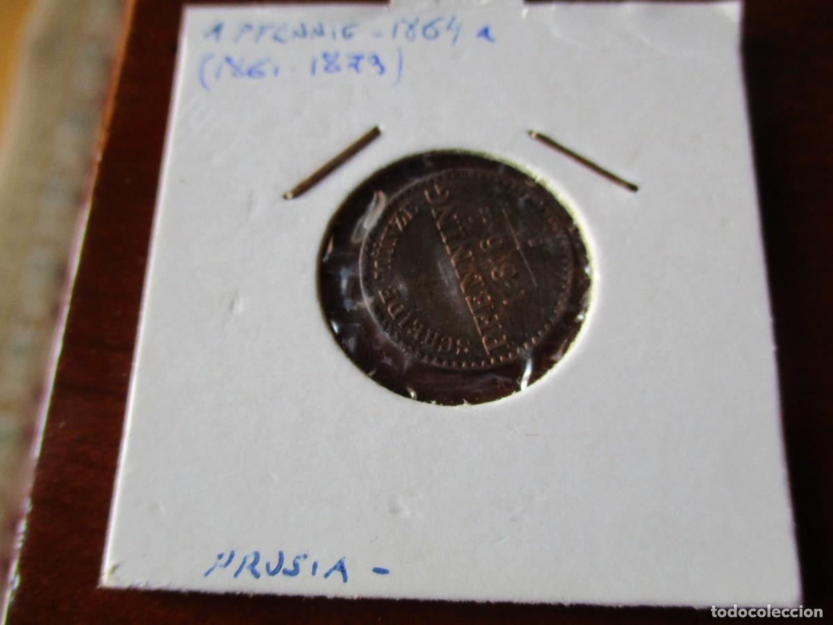 Monedas antiguas de &Aacute;frica: PRUSSIA - 1 PFENNIG 1864
