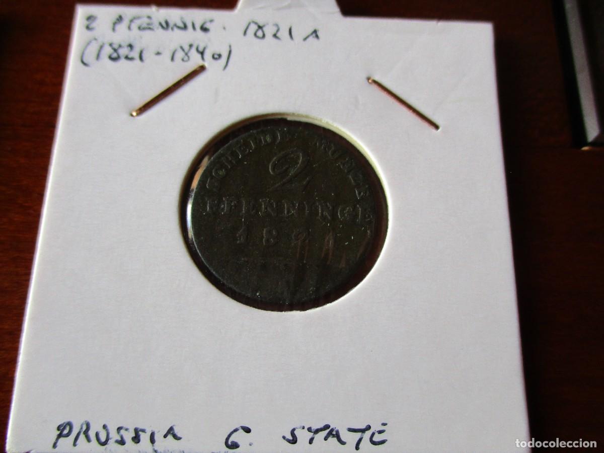 Monedas antiguas de &Aacute;frica: PRUSSIA - 2 PFENNIGE 1821