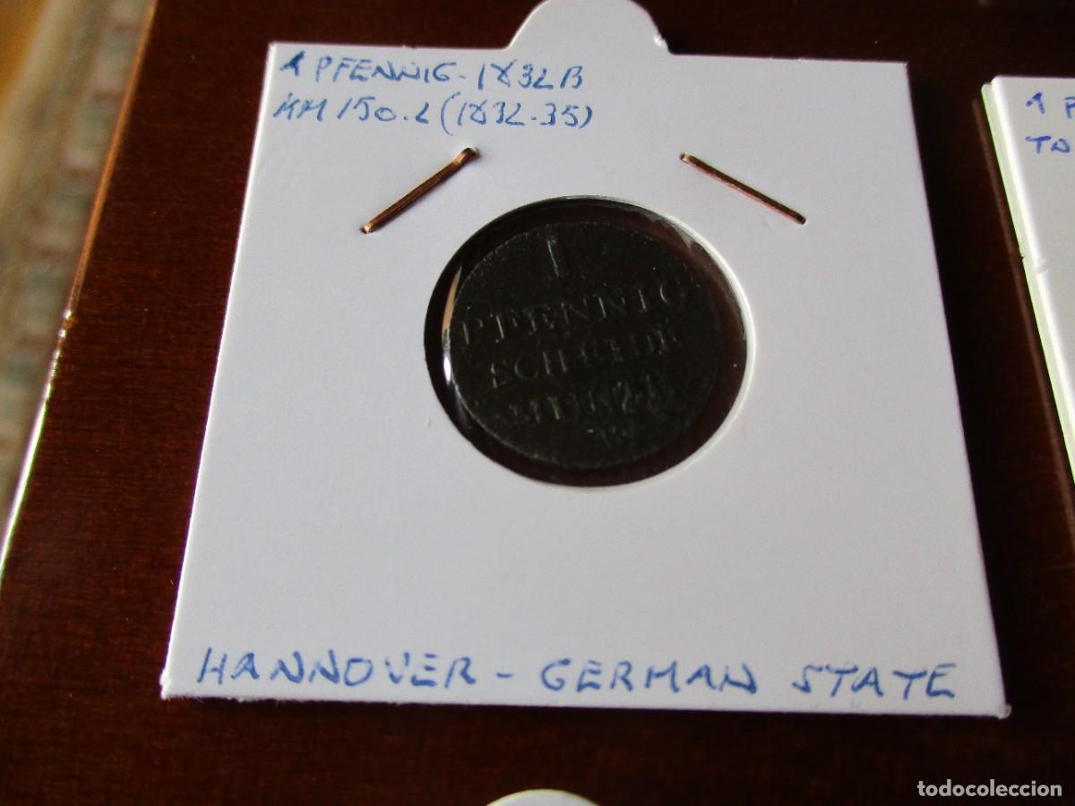 Monedas antiguas de &Aacute;frica: HANNNOVER - 1 PFENNIG 1832