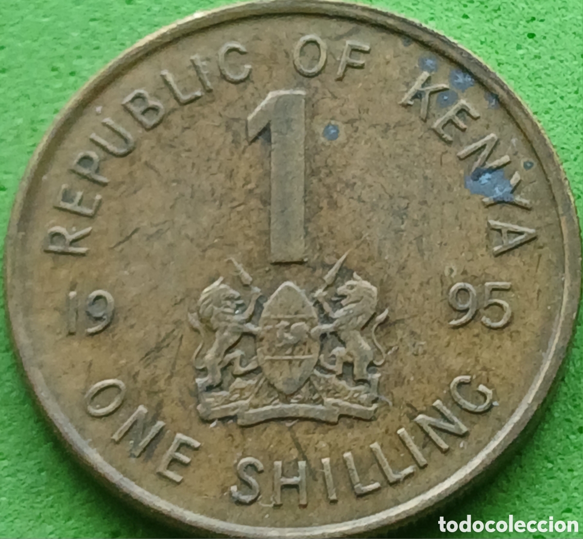 Monedas antiguas de &Aacute;frica: Kenya one shilling 1995 km#29