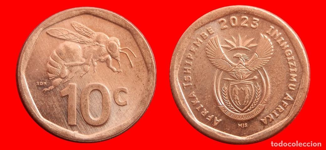 Monedas antiguas de &Aacute;frica: 10 CENTAVOS 2023 SUDAFRICA-152833