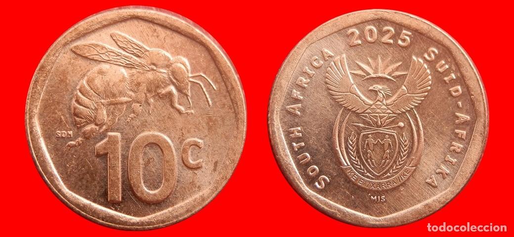 Monedas antiguas de &Aacute;frica: 10 CENTAVOS 2025 SUDAFRICA-152835