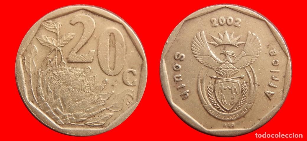 Monedas antiguas de &Aacute;frica: 20 CENTAVOS 2002 SUDAFRICA-152836