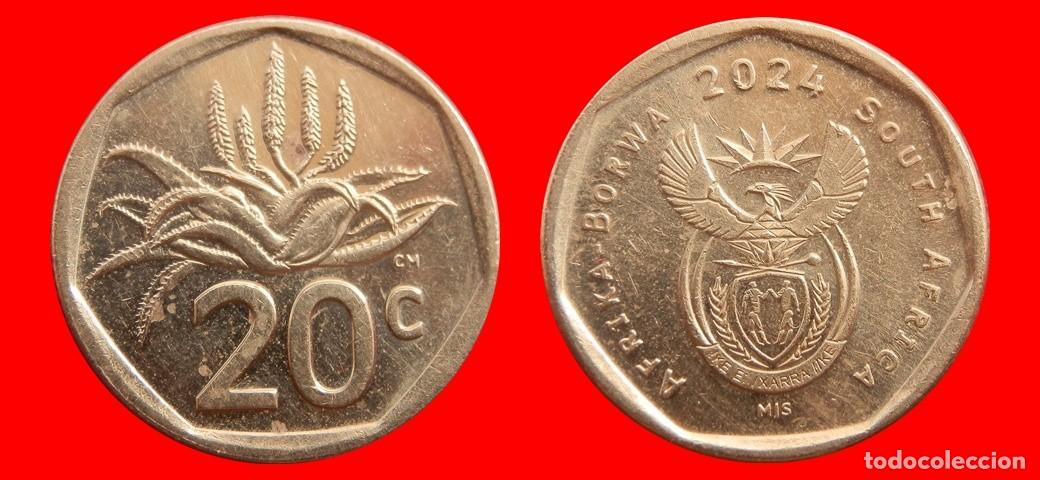 Monedas antiguas de &Aacute;frica: 20 CENTAVOS 2024 SUDAFRICA-152839