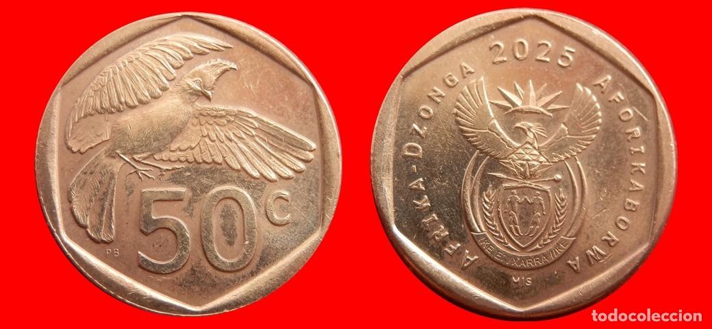 Monedas antiguas de &Aacute;frica: 50 CENTAVOS 2025 SUDAFRICA-152840