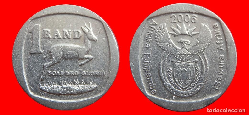 Monedas antiguas de &Aacute;frica: 1 RAND 2006 SUDAFRICA-152842