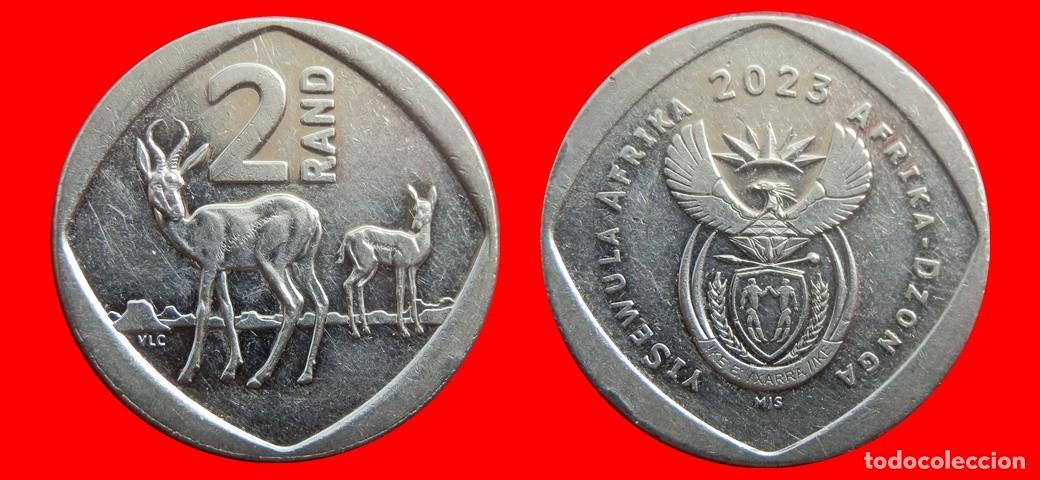 Monedas antiguas de &Aacute;frica: 2 RAND 2023 SUDAFRICA-152843
