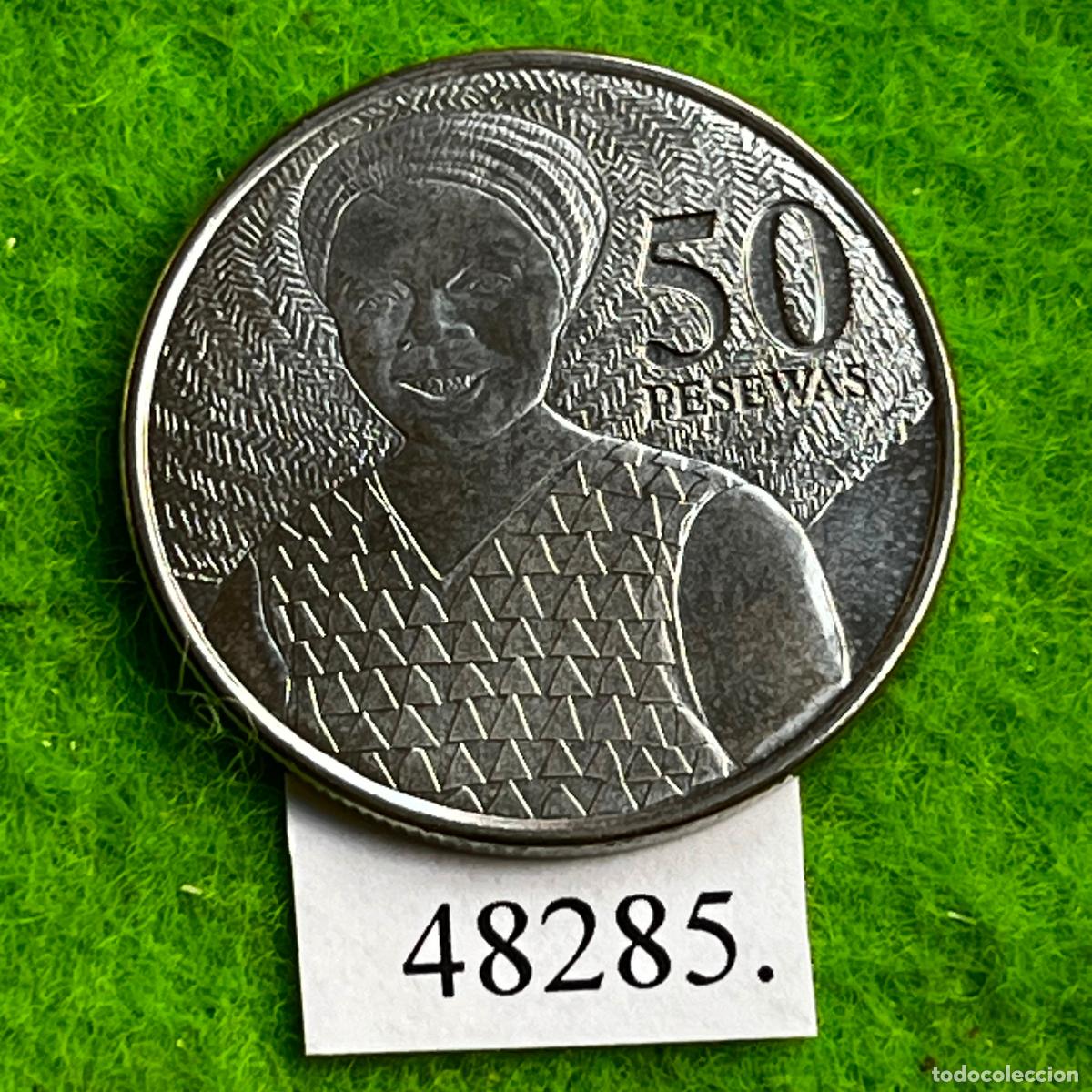 Monedas antiguas de &Aacute;frica: Ghana 50 pesewa 2007 ,,,,,