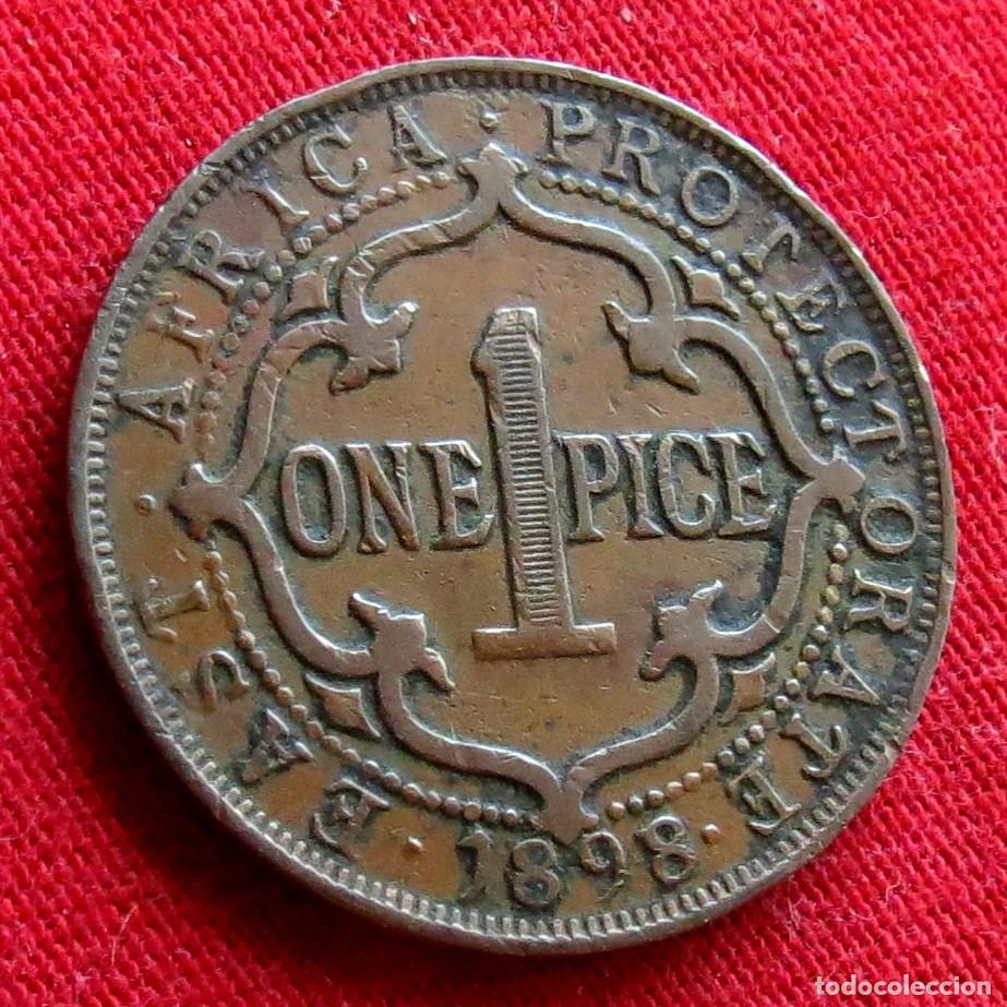 Monedas antiguas de &Aacute;frica: Africa Protectorate 1 pice 1898