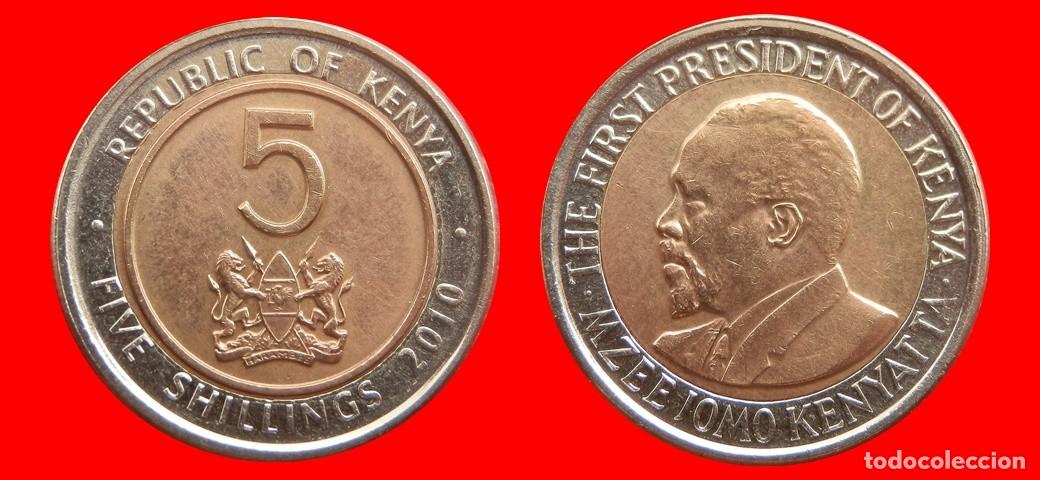 Monedas antiguas de &Aacute;frica: 5 SHILLINGS CHELINES 2010 KENIA KENYA-152975