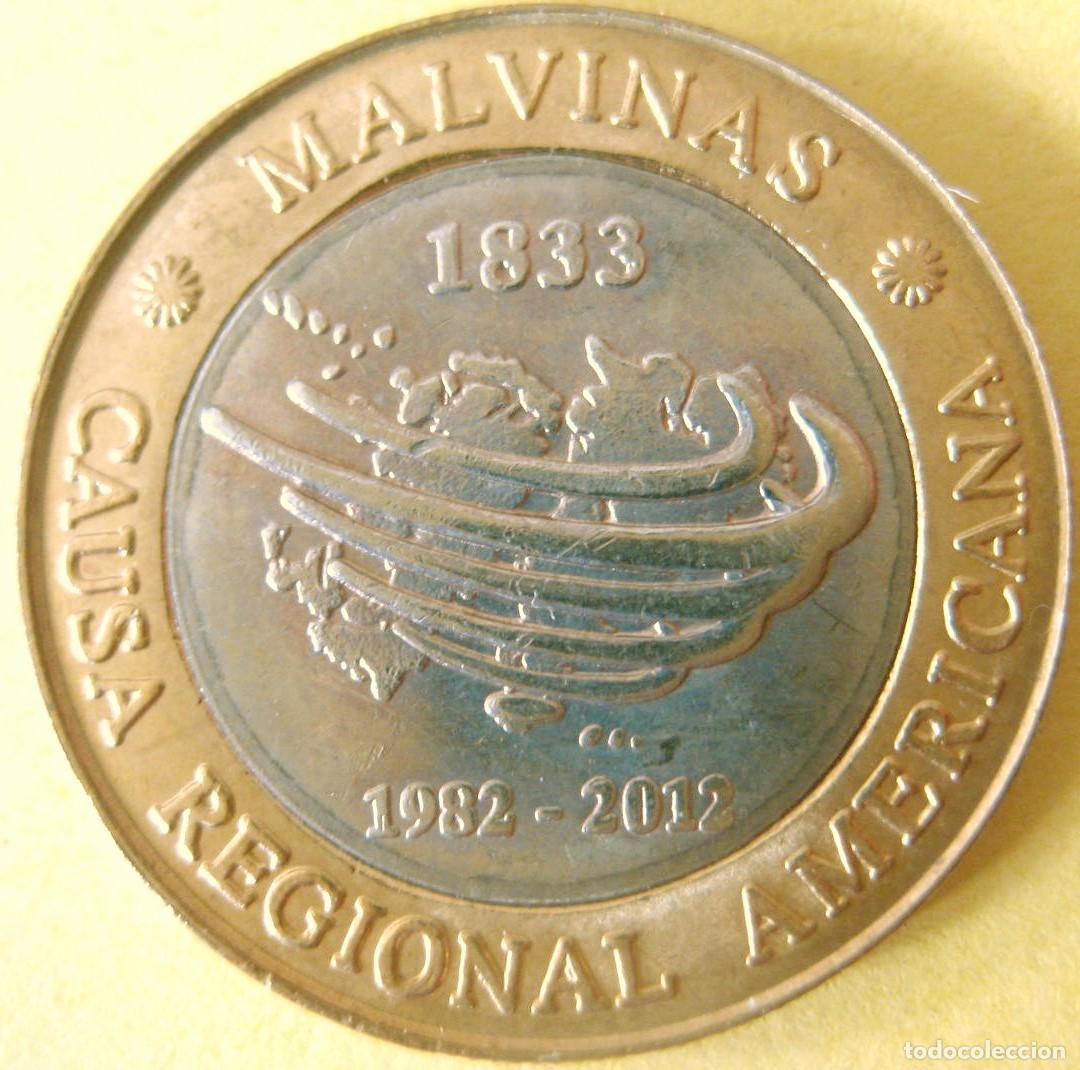 Monedas antiguas de &Aacute;frica: Argentina, 2 pesos 2012 &rdquo;30 Aniv. Guerra de Las Malvinas./ Nueva, sin circular.