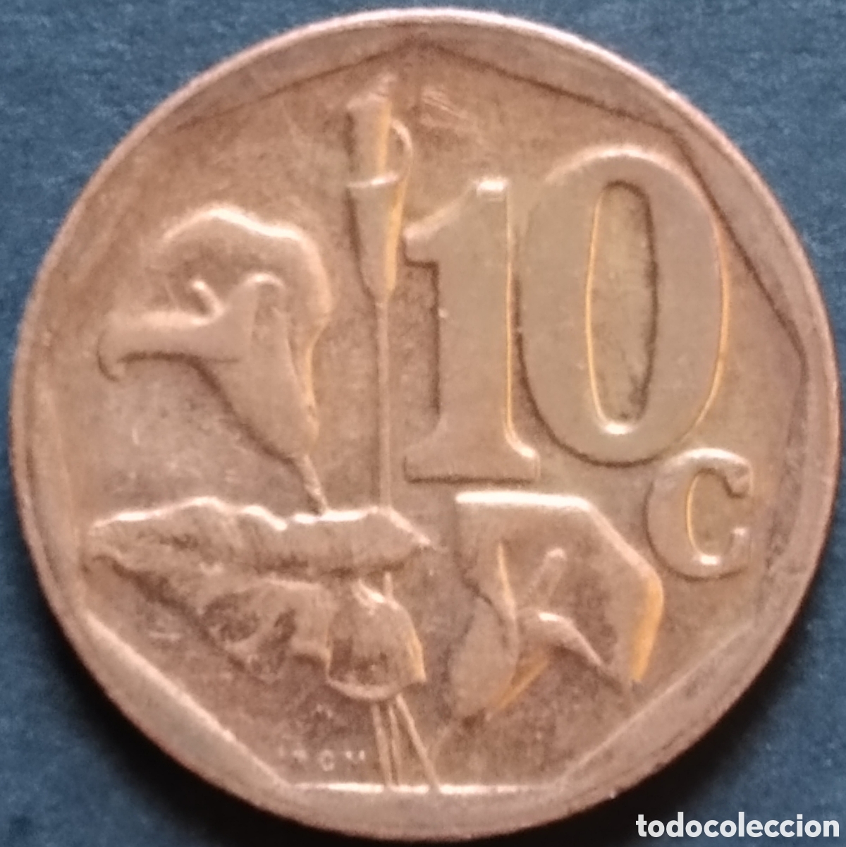 Monedas antiguas de &Aacute;frica: MONEDA - SUD&Aacute;FRICA 10 CENT 2012