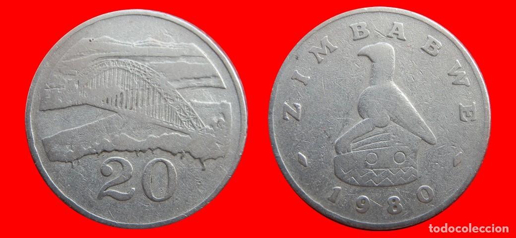 Monedas antiguas de &Aacute;frica: 20 CENTAVOS 1980 ZIMBABUE ZIMBABWE-153164