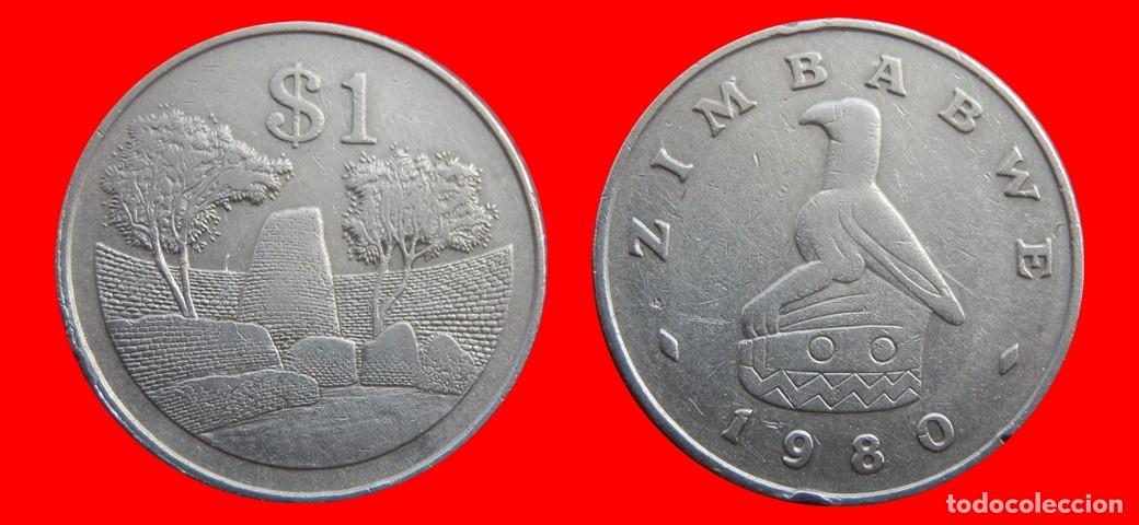 Monedas antiguas de &Aacute;frica: 1 DOLAR 1980 ZIMBABUE ZIMBABWE-153166