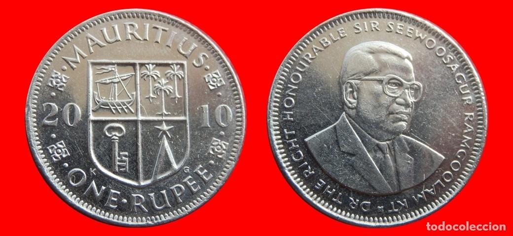 Monedas antiguas de &Aacute;frica: 1 RUPIA RUPEE 2010 MAURICIO MAURITIUS-153168