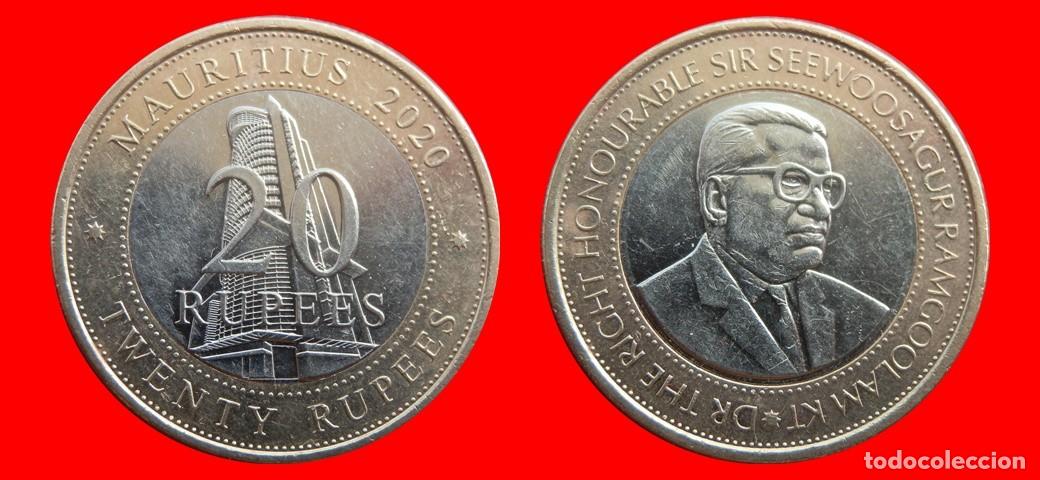 Monedas antiguas de &Aacute;frica: 20 RUPIAS RUPEES 2020 MAURICIO MAURITIUS-153171