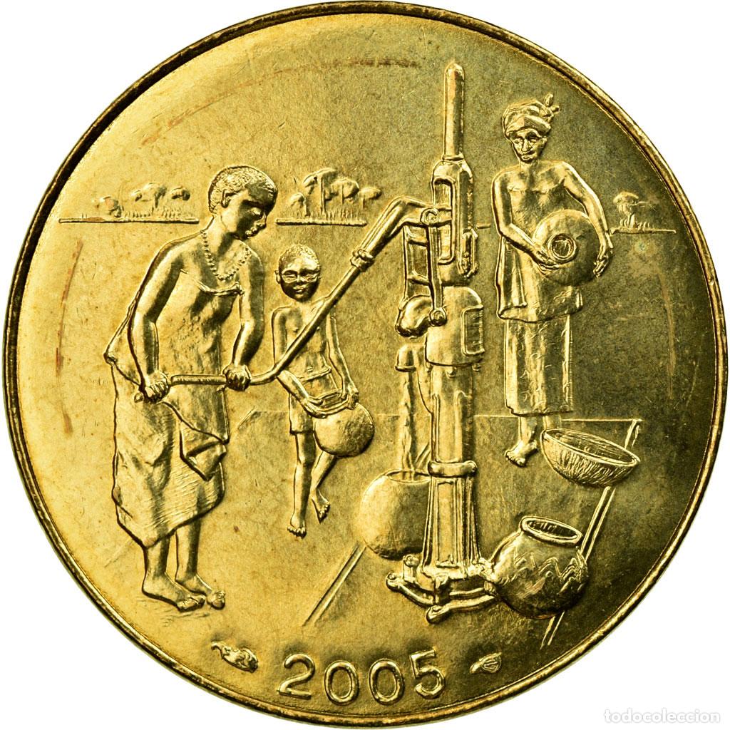 Monedas antiguas de &Aacute;frica: [#588548] Moneda, Estados del &Aacute;frica Occidental, 10 Francs, 2005, EBC, Aluminio - bronce