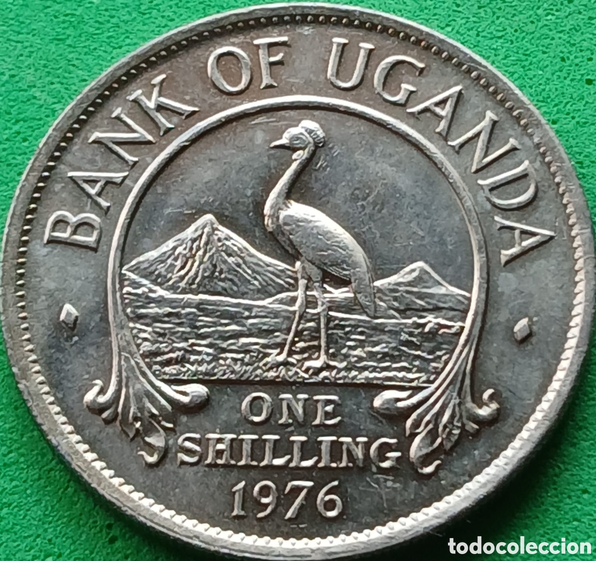 Monedas antiguas de &Aacute;frica: Uganda one shilling 1976 km#5a
