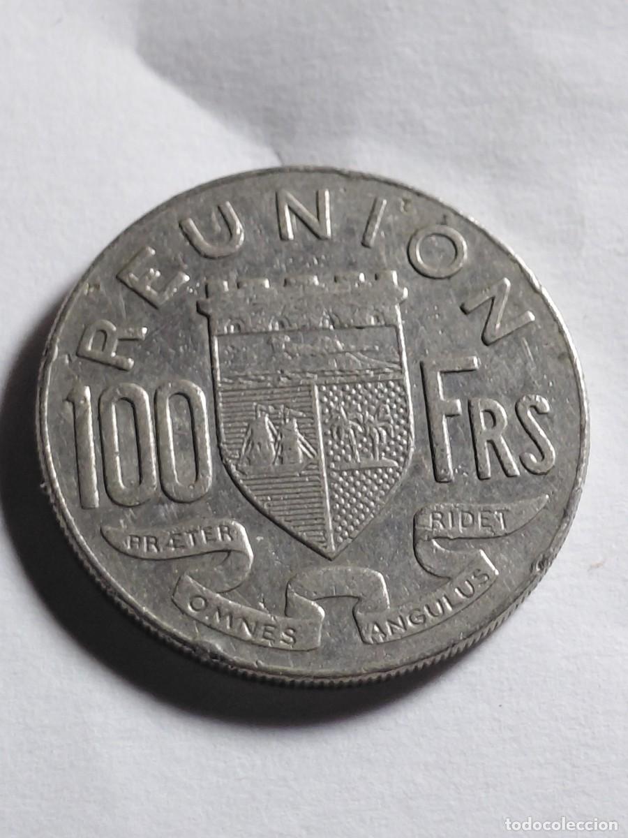 Monedas antiguas de &Aacute;frica: REUNION - 100 Francs 1964 KM13