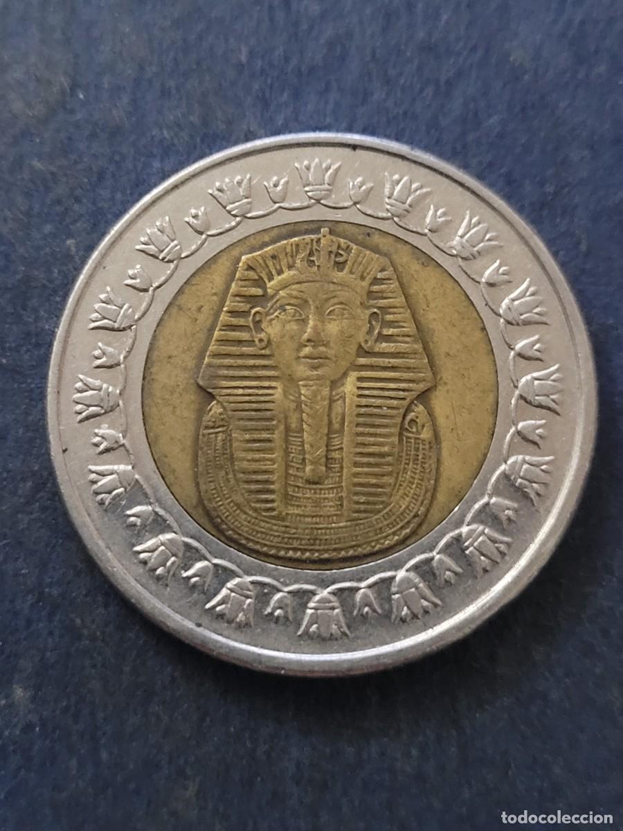Monedas antiguas de &Aacute;frica: Moneda 1 libra 2007 Egipto - Foto 1